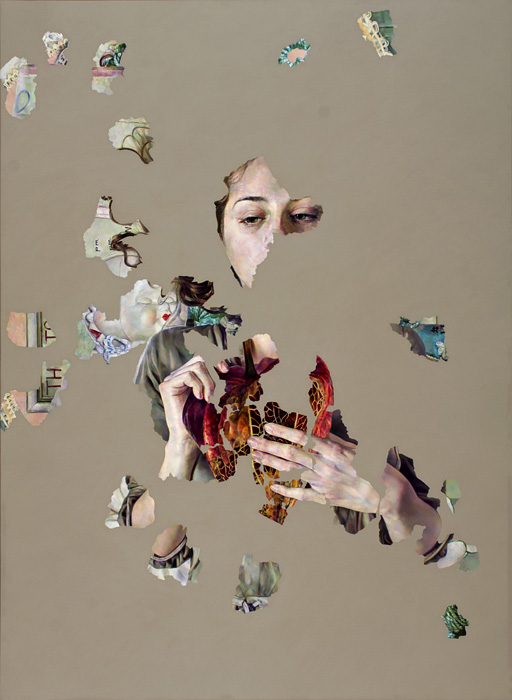 Fragmented Painting by Agnes Toth