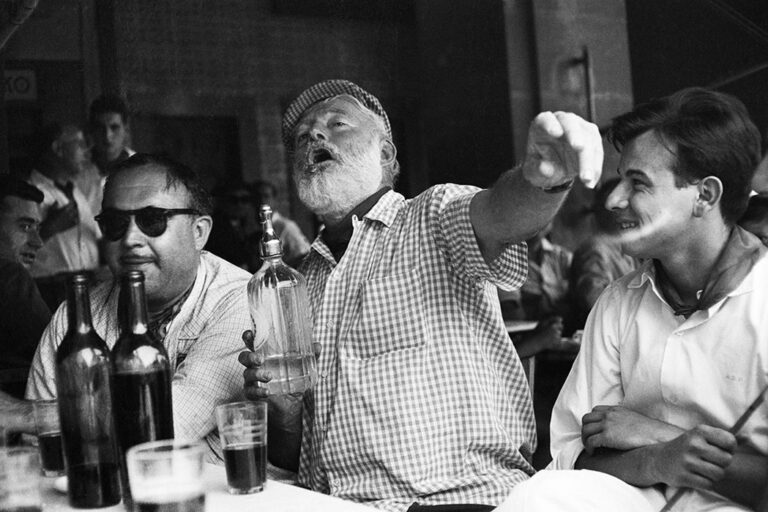 hemingway in pamplona