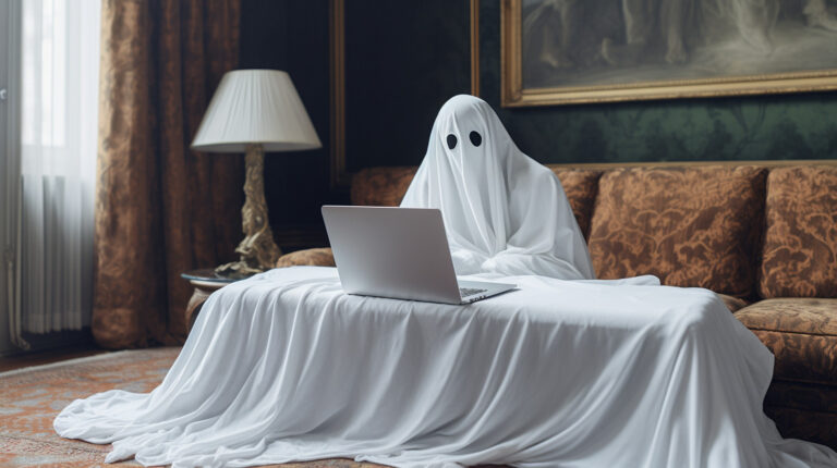 ghosting prompt midjourney