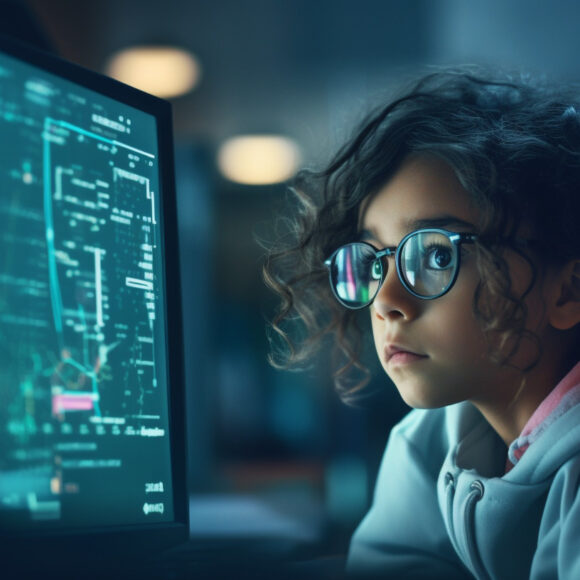 5_year_old_girl_staring_with_awe_in_front_of_the_computer